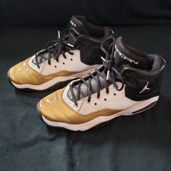 Jordan Other - Size 13 - Jordan B'Loyal Loyal White Black Gold.